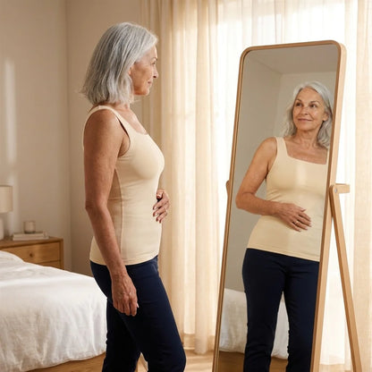 Lucia's Tanks Built-In Bra Comfort Shaper Tank