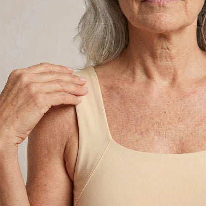 Lucia's Tanks Built-In Bra Comfort Shaper Tank