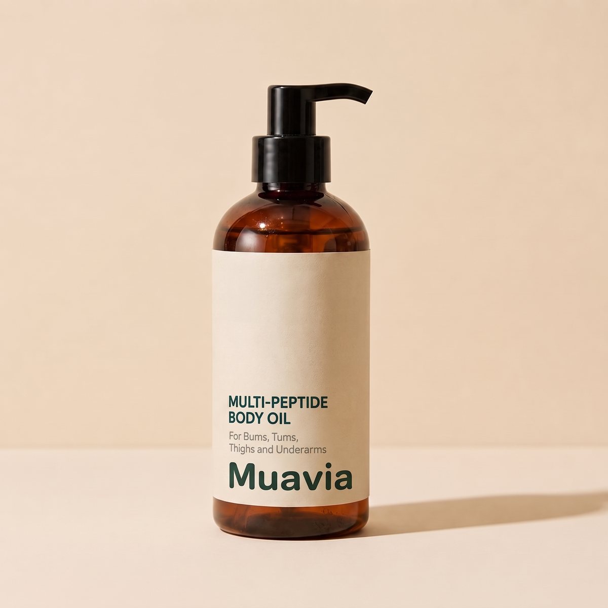 Muavia Multi-Peptide Body Oil, 240 mL